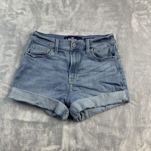 Hollister High Rise Short 5" Jean Shorts Size 5 W27